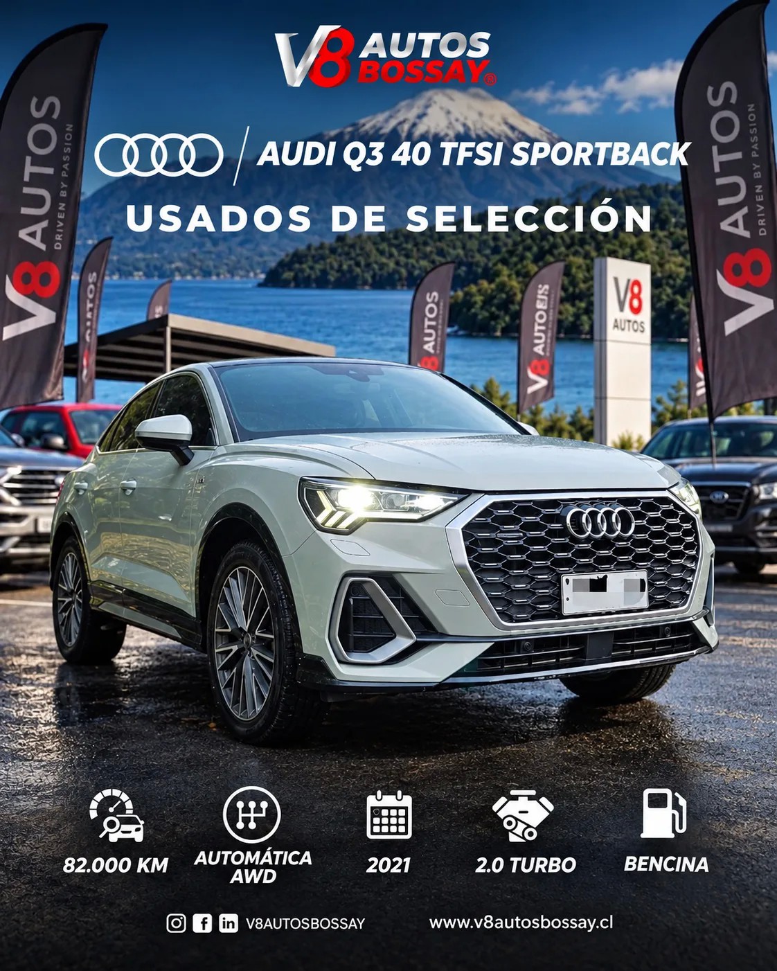 AUDI Q3 40 TFSI SPORTBACK 2021  - FULL MOTOR