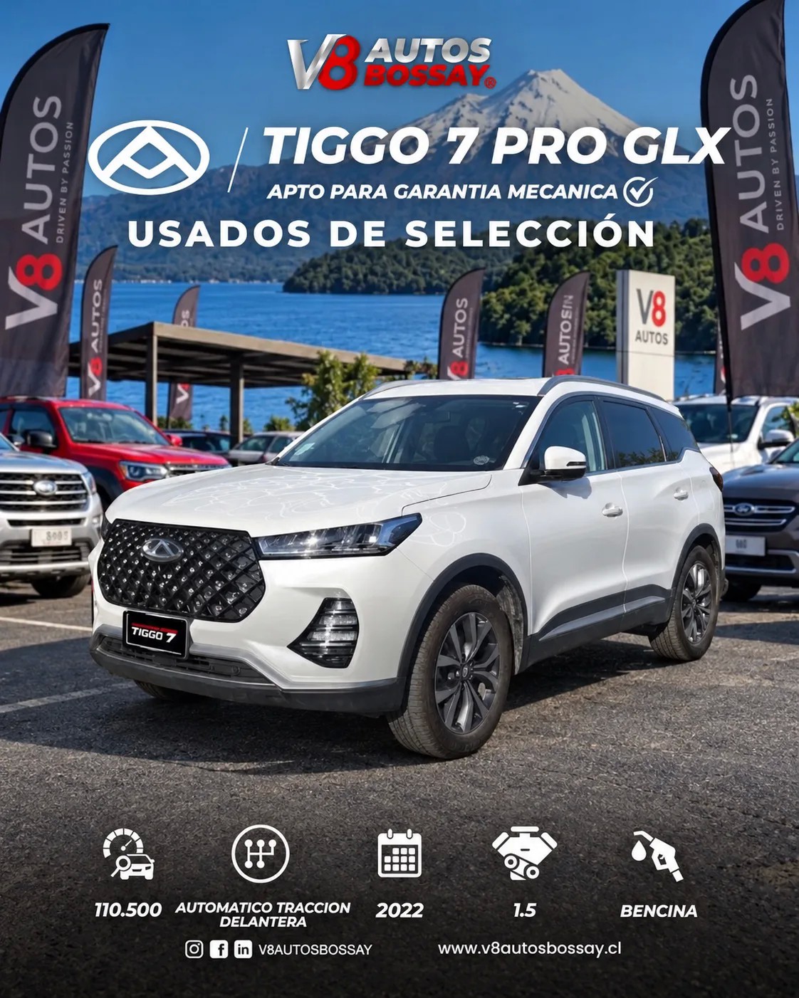 CHERY TIGGO 7 PRO GLX 2022  - FULL MOTOR