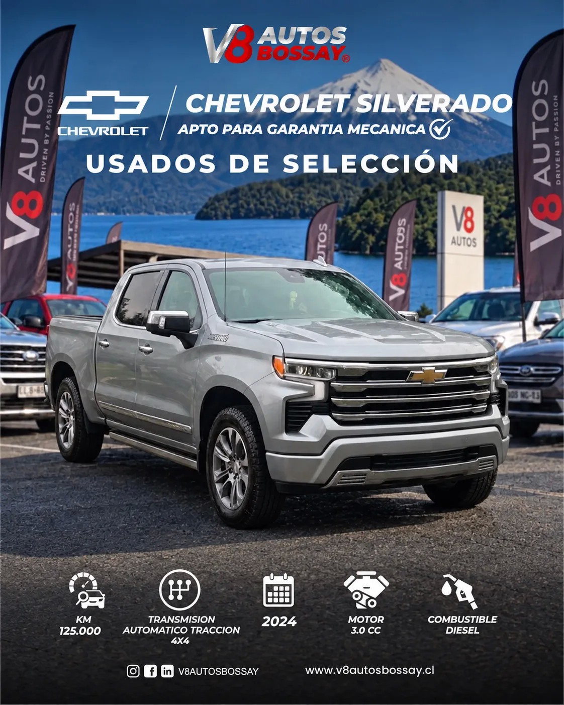 CHEVROLET SILVERADO LTZ 2024  - FULL MOTOR