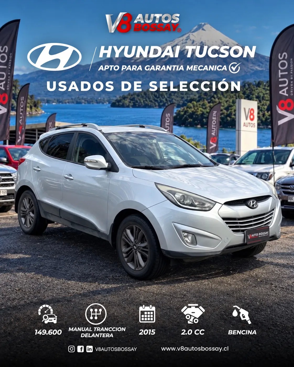 HYUNDAI TUCSON GL 2015 - FULL MOTOR