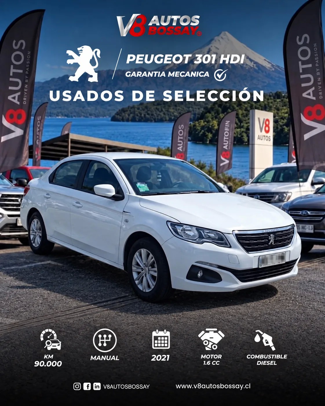 PEUGEOT 301 HDI 2021  - FULL MOTOR
