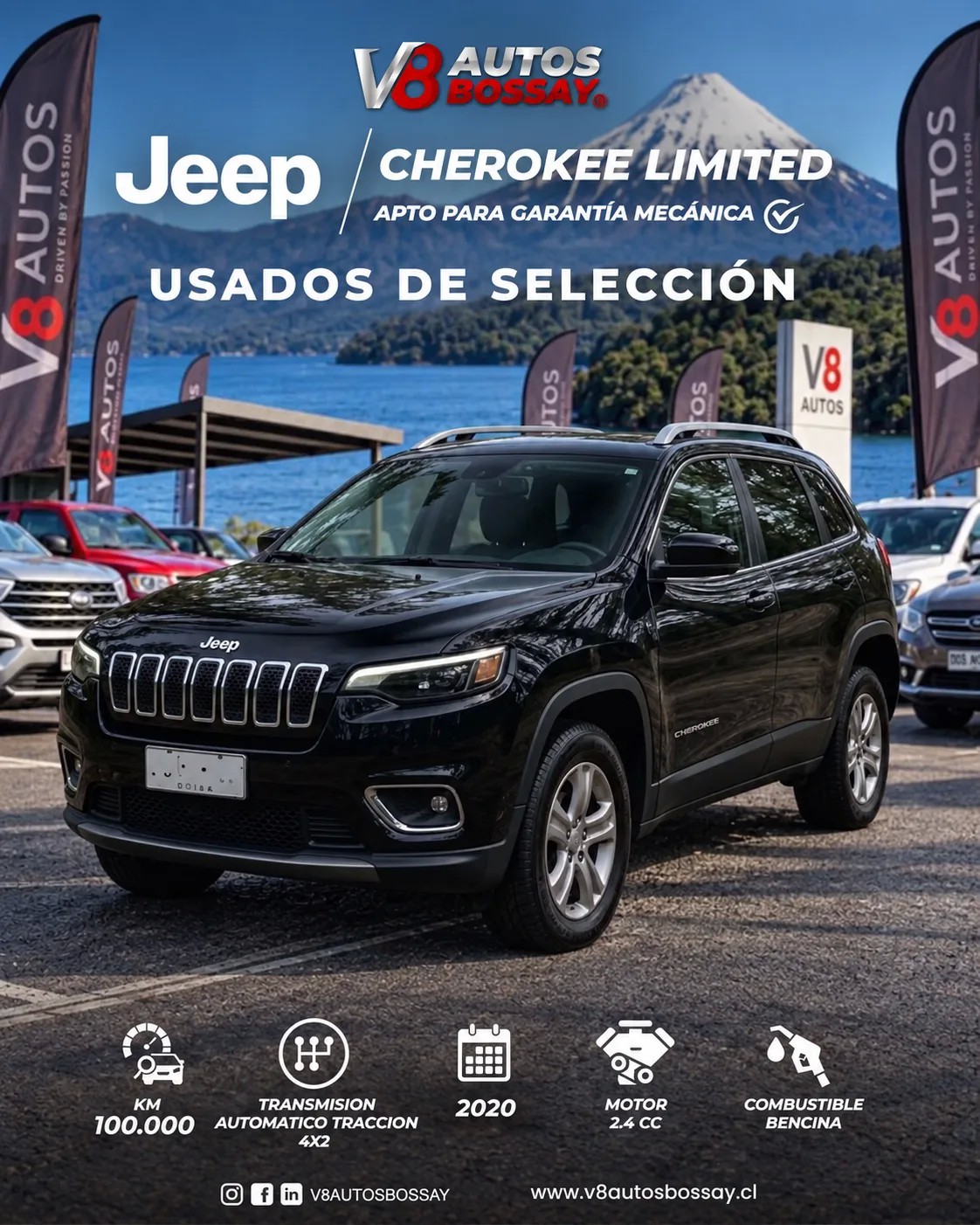 JEEP CHEROKEE LIMITED 2020  - FULL MOTOR