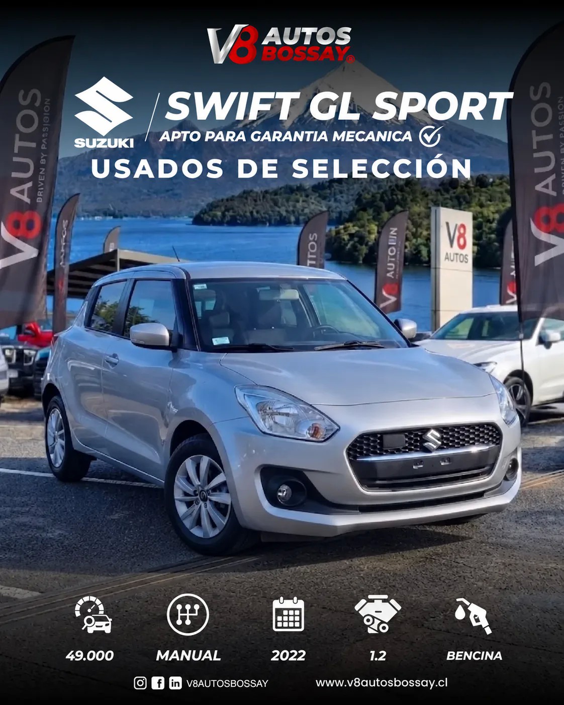 SUZUKI SWIFT GL SPORT 2022  - FULL MOTOR