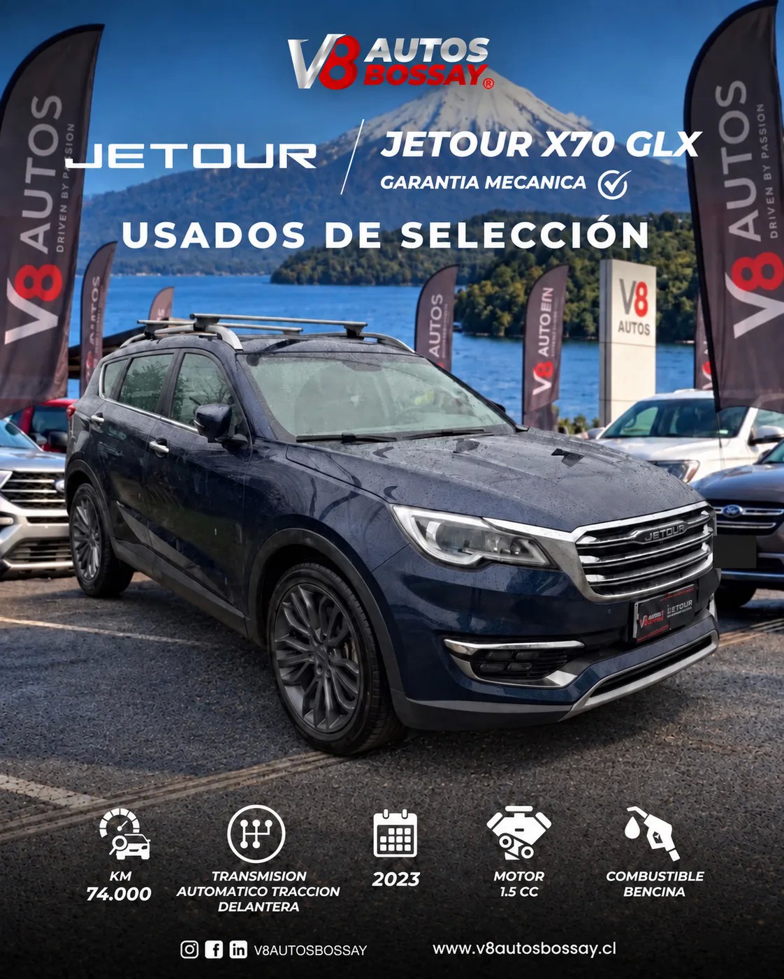 JETOUR X70 GLX 2023  - FULL MOTOR