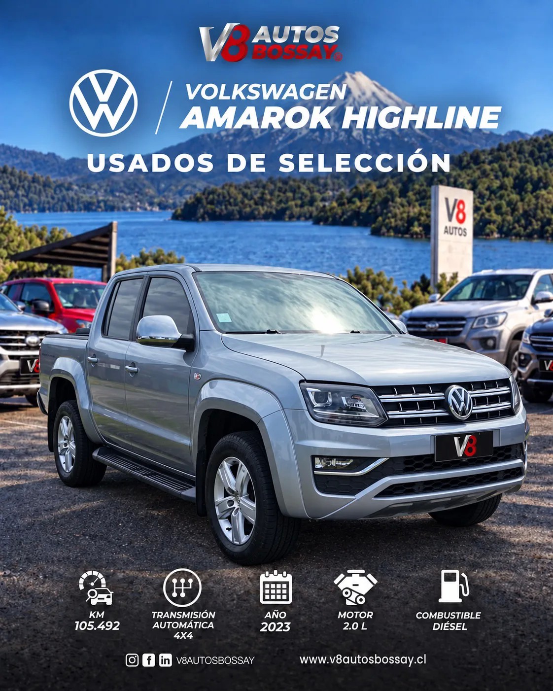 VOLKSWAGEN AMAROK Highline 2023 - FULL MOTOR