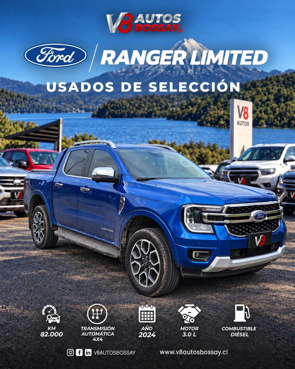FORD RANGER Limited 2024 - FULL MOTOR