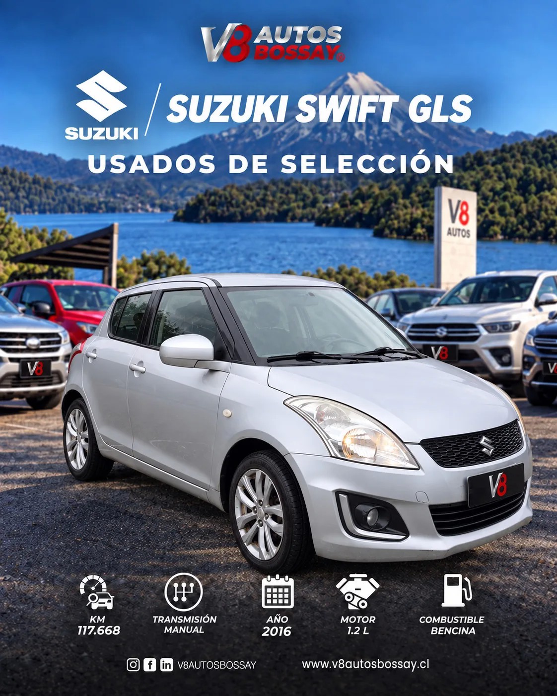 SUZUKI SWIFT GLS 2016 - FULL MOTOR