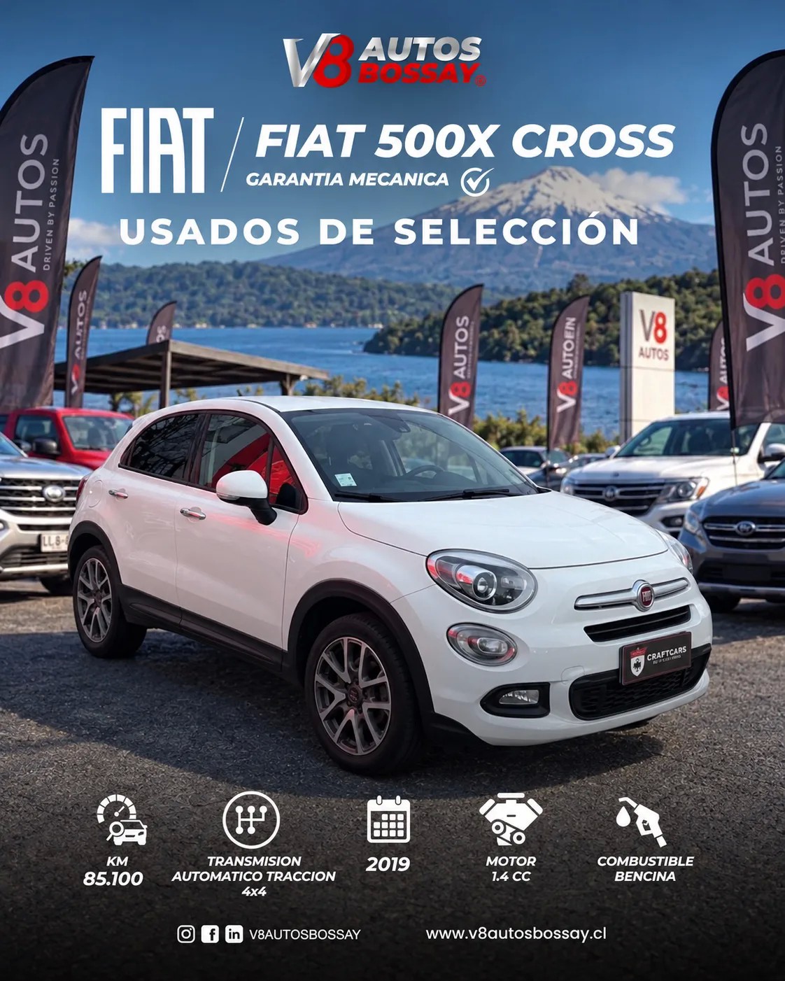 FIAT 500X 2019 - FULL MOTOR
