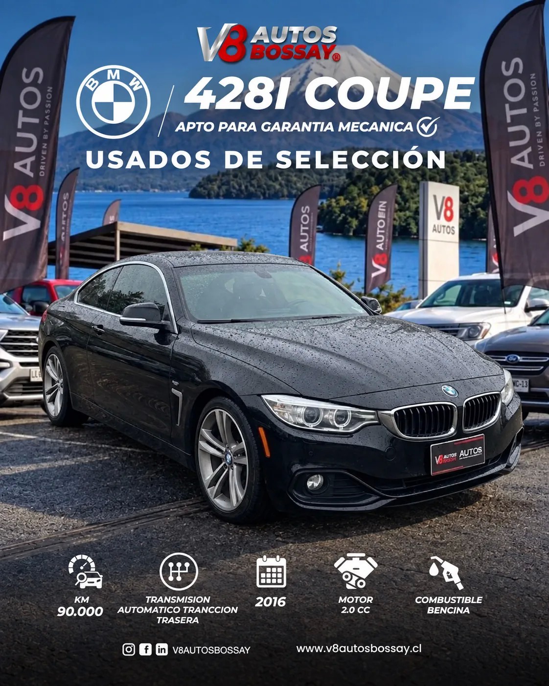 BMW 428I 2016 - FULL MOTOR