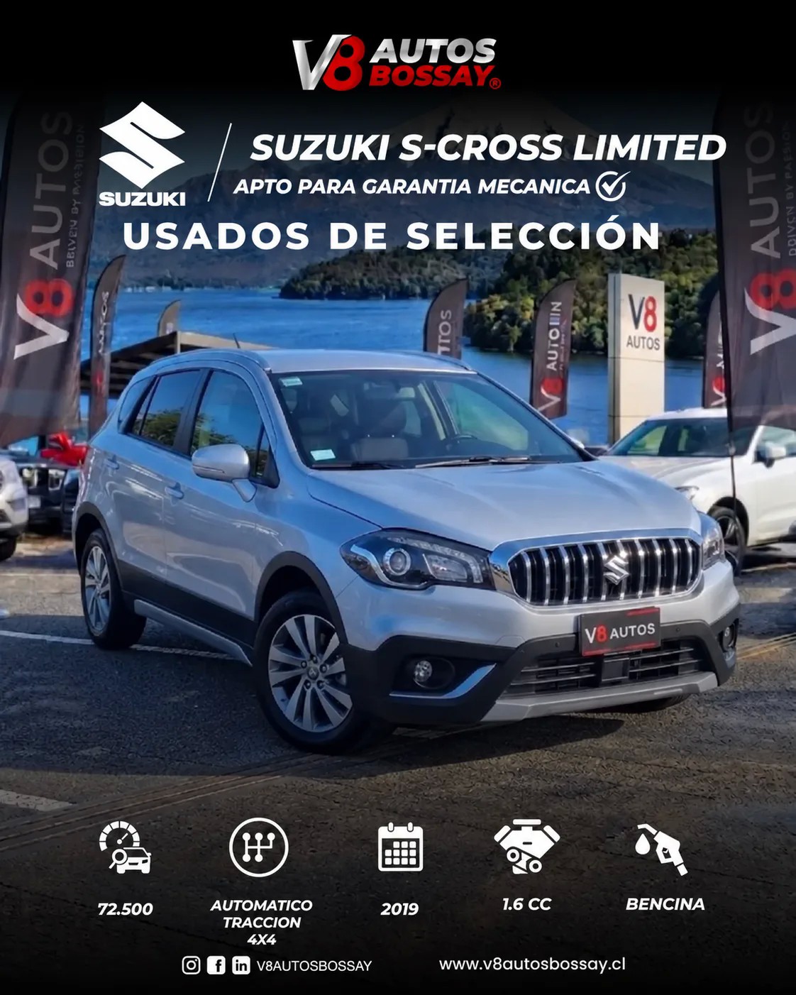 SUZUKI S-CROSS LIMITED 2019  - FULL MOTOR