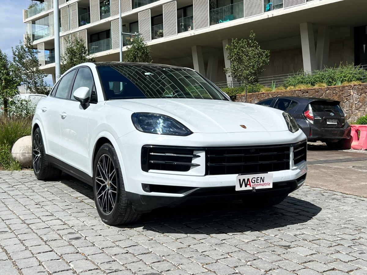 PORSCHE CAYENNE COUPE 3.0 V6 AWD 2024 UN DUEÑO MANTENIMIENTO EN LA MARCA - FULL MOTOR