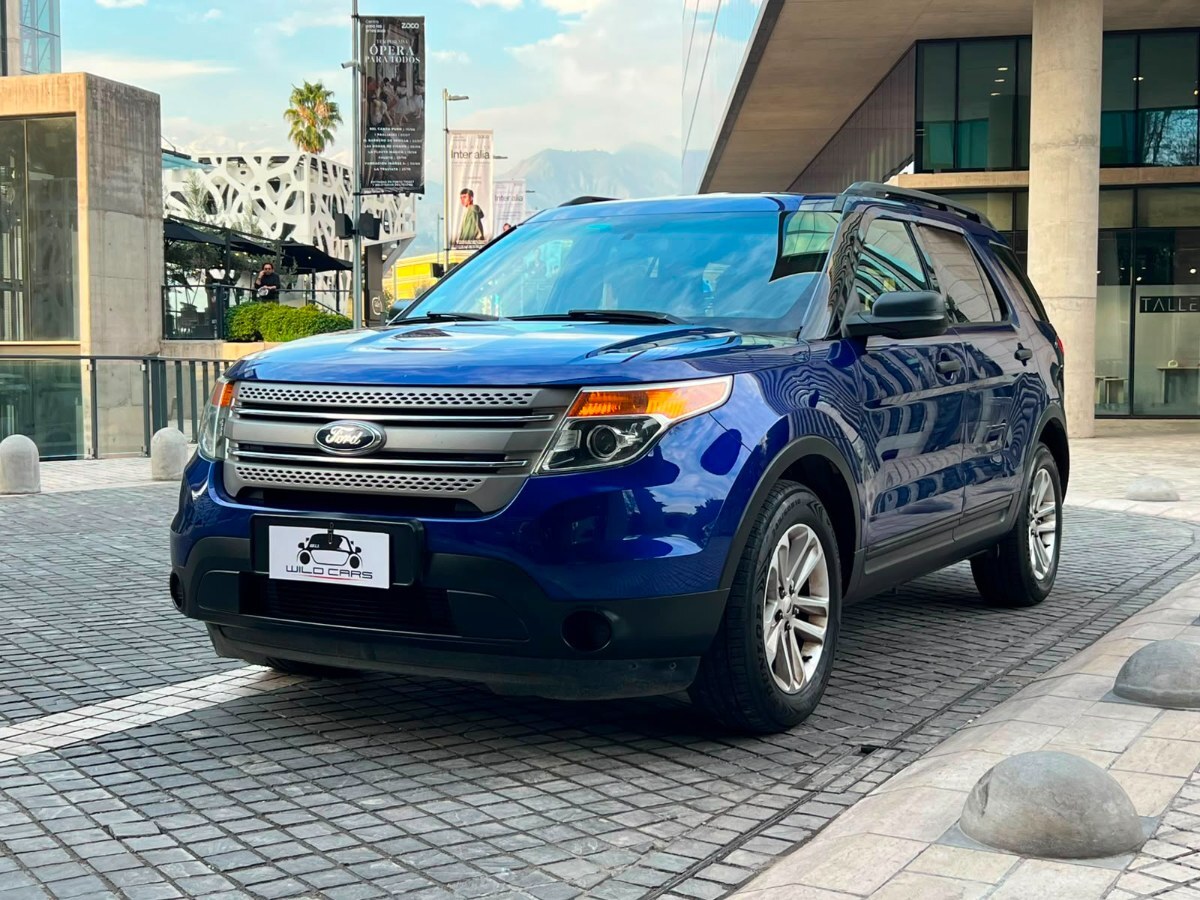 FORD EXPLORER XLT 2.0 AT 2012 TRES CORRIDAS DE ASIENTOS - FULL MOTOR